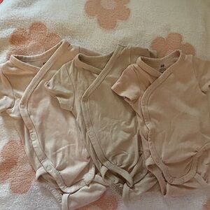 H&M Soft kimono neutral Baby Onesies